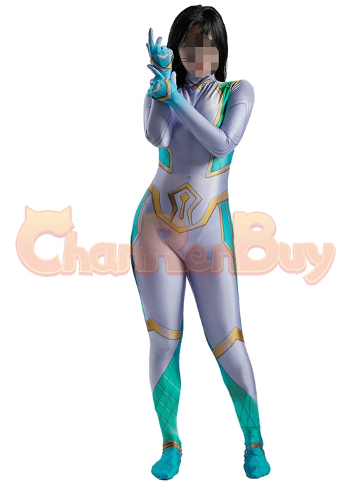 OW All-Stars Tracer Costume Cosplay Bodysuit for Adult Kid