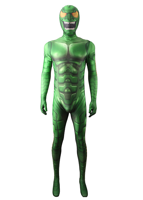 Spider-Man: No Way Home Cosplay Green Goblin Bodysuit for Adult Kid