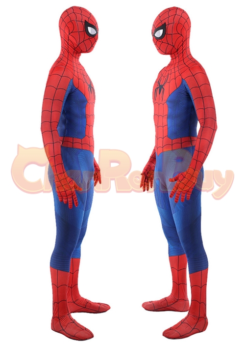 Classic Spider-Man Cosplay Peter Parker Bodysuit Ver.7 for Adult Kid