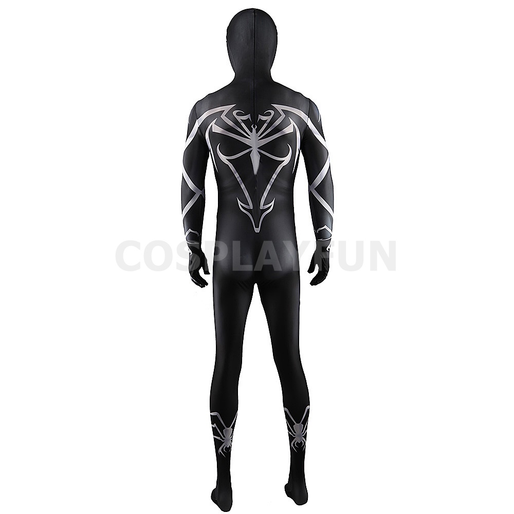 Spider-Man Ultimate Symbiote Venom Costume Cosplay Bodysuit for Adult Kid