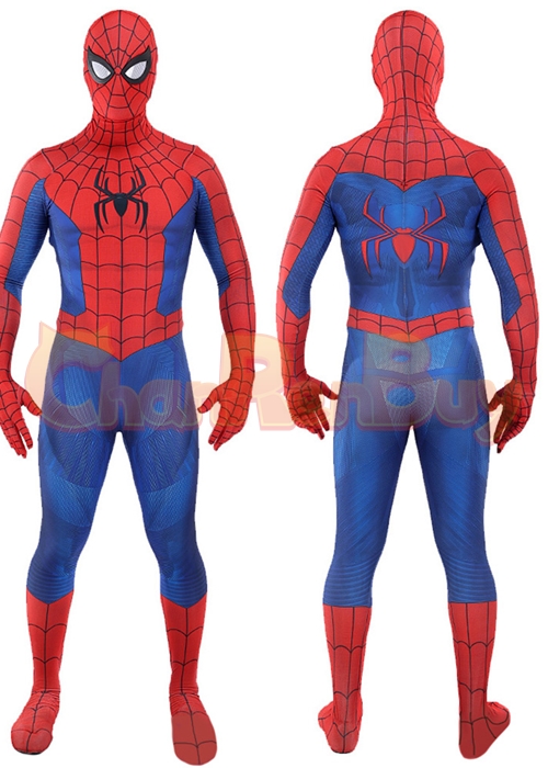 Classic Spider-Man Cosplay Peter Parker Bodysuit Ver.7 for Adult Kid