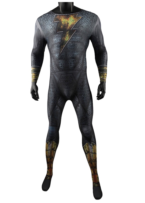 Black Adam Costume Cosplay Bodysuit Ver. 5 For Adult Kid