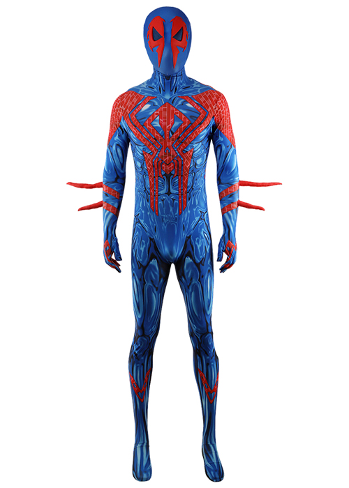 Spider-Man 2099 Costume Cosplay Bodysuit for Adult Kid Ver. 5