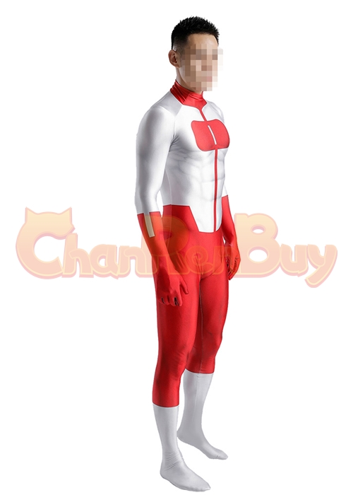 Invincible Costume Cosplay Omni-Man Nolan Grayson Bodysuit for Adult Kid