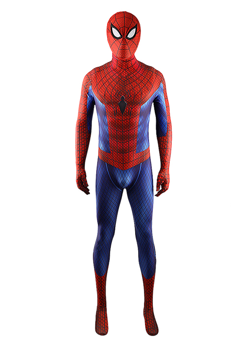The Amazing Spider-Man 2 Spider-Man Costume Cosplay Bodysuit for Adult Kid Ver.3