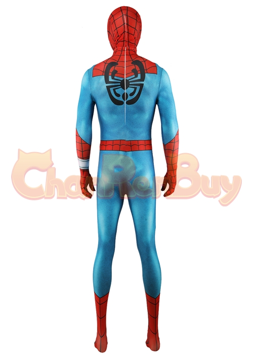 Spider-Man: Across the Spider-Verse Spider-Man Costume Cosplay Bodysuit for Adult Kid Ver.3