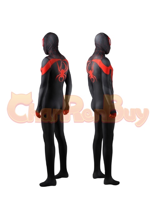 Ultimate Spider-Man Costume Cosplay Miles Morales 007 Bodysuit for Adult Kid