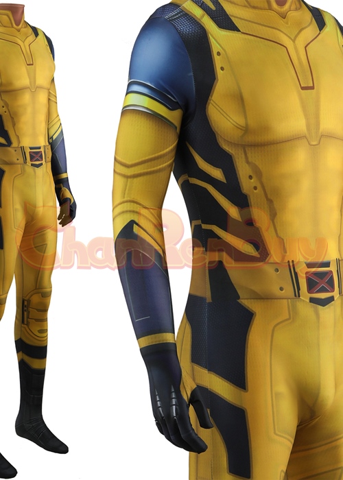 Deadpool 3 Wolverine Costume Cosplay Bodysuit for Adult Kid