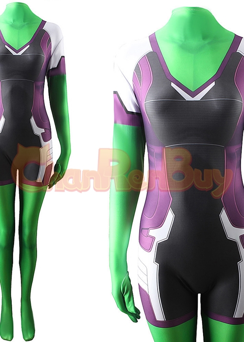 She-Hulk: Attorney at Law Cosplay Jennifer Walters Bodysuit For Adult Kid