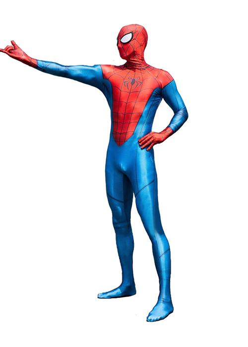 Spider-Man Miles Morales Costume Cosplay Bodysuit for Adult Kid Ver.3