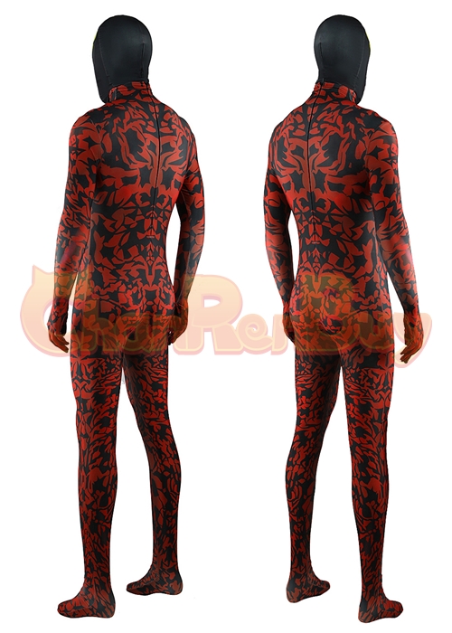 Ultimate Spider-Man Carnage Costume Cosplay Bodysuit for Adult Kid