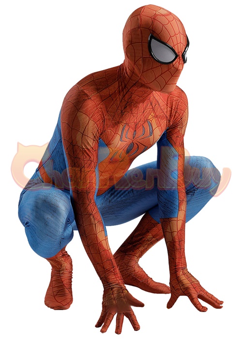 Ultimate Spider-Man Costume Cosplay Miles Morales Bodysuit for Adult Kid
