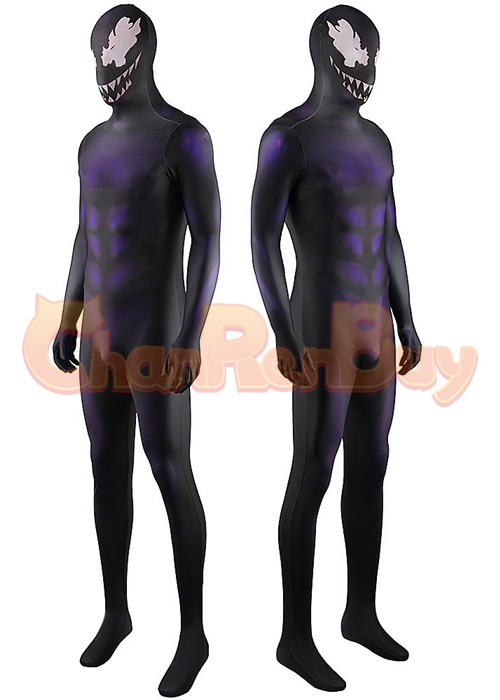 Ultimate Spider-Man Costume Cosplay Venom Bodysuit for Adult Kid Ver.2