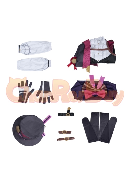 Genshin Impact Lyney Costume Cosplay Suit