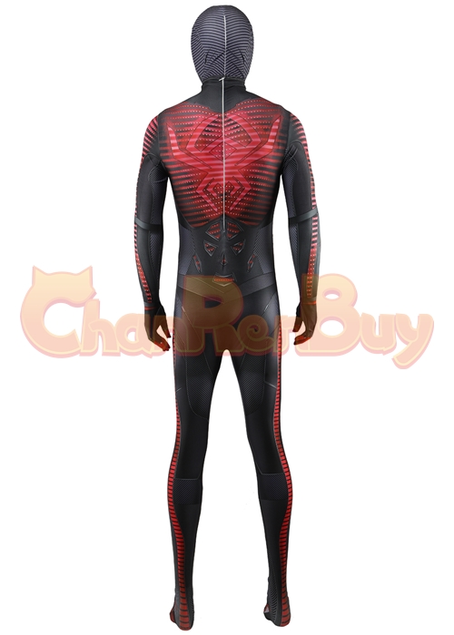 Spider-Man Miles Morales Costume Cosplay Bodysuit for Adult Kid Ver.4