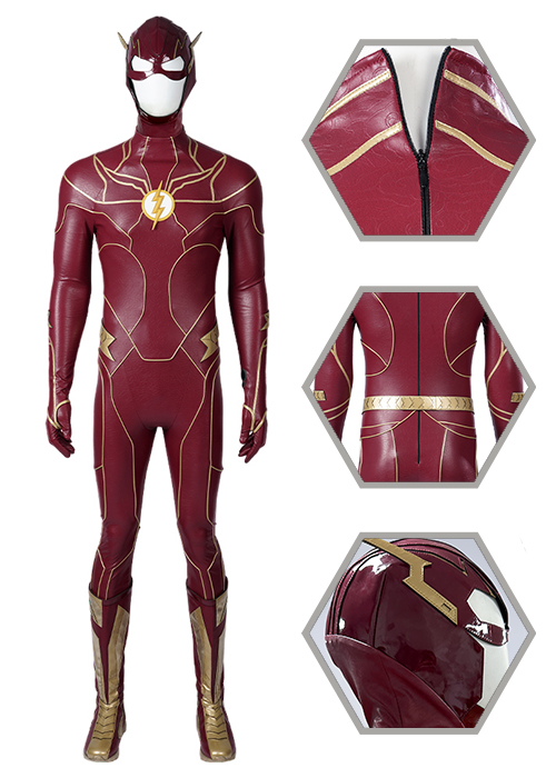 The Flash 2023 Costume Barry Allen Cosplay Suit