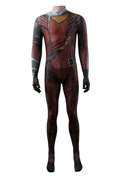 Guardians of the Galaxy Vol. 3 Kraglin Costume Cosplay Bodysuit for Adult Kid