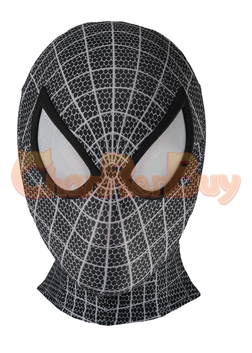 The Amazing Spider-Man Costume Cosplay Black Spider-Man Bodysuit for Adult Kid
