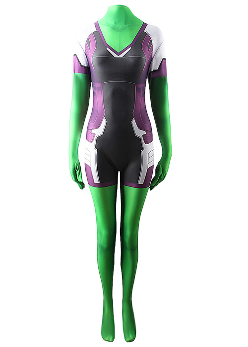 She-Hulk: Attorney at Law Cosplay Jennifer Walters Bodysuit For Adult Kid