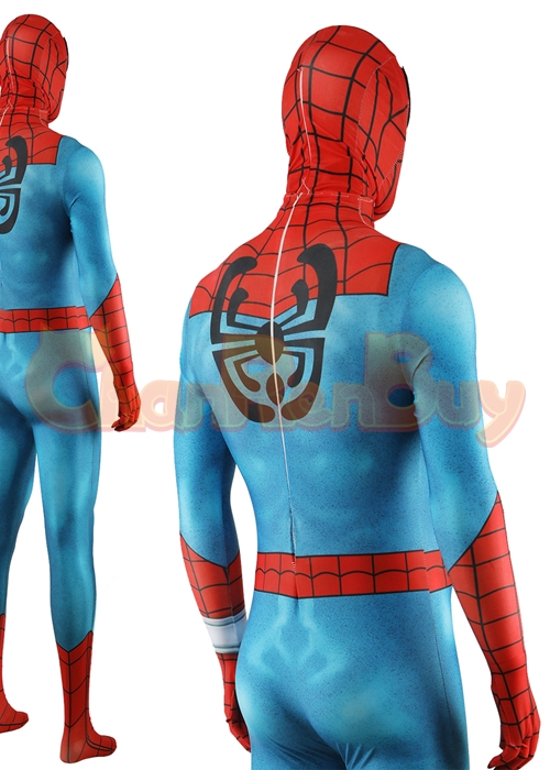 Spider-Man: Across the Spider-Verse Spider-Man Costume Cosplay Bodysuit for Adult Kid Ver.3