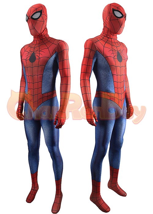 Spider-Man Cosplay Peter Parker Bodysuit Ver.7 for Adult Kid