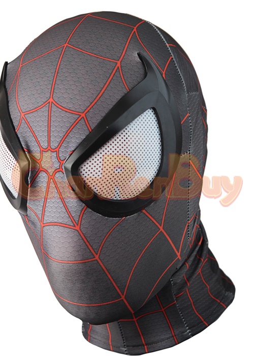Spider-Man: Miles Morales Spider-Man Costume Cosplay Bodysuit for Adult Kid