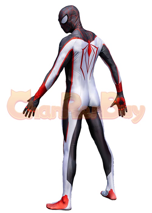 Spider Man Cosplay Miles Morales Bodysuit Ver. 5 for Adult Kid