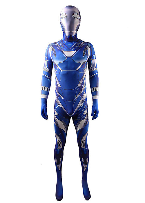 Iron Man Costume Cosplay Bodysuit Jumpsuit for Adult Kid