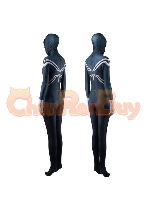 Spider-Man Ultimate Symbiote Costume Cosplay Mayday Symbiote Bodysuit for Adult Kid