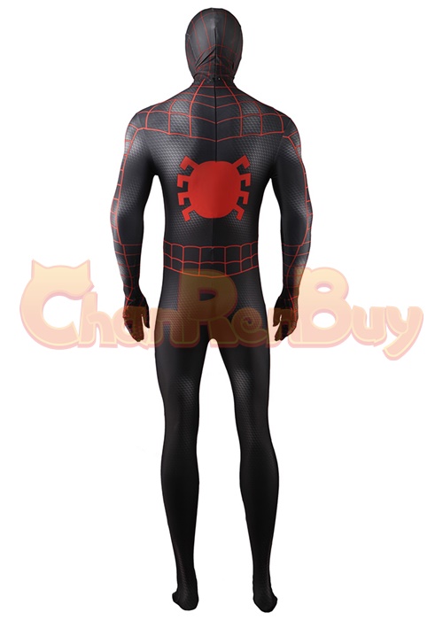 Spider-Man: Miles Morales Spider-Man Costume Cosplay Bodysuit for Adult Kid