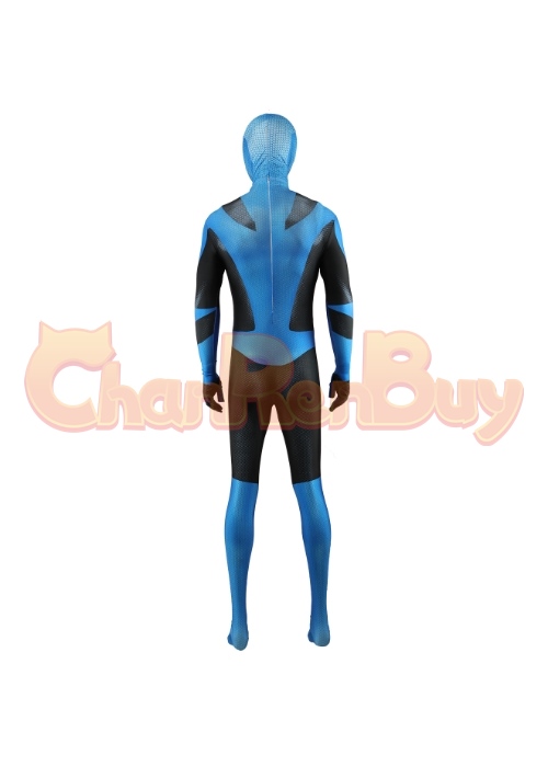 Blue Lantern Corps Costume Cosplay Spider man Bodysuit for Adult Kid