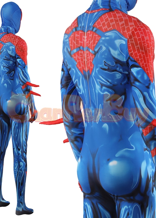 Spider-Man 2099 Costume Cosplay Bodysuit for Adult Kid Ver. 5