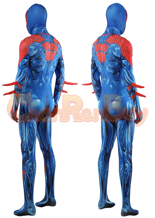 Spider-Man 2099 Costume Cosplay Bodysuit for Adult Kid Ver. 5