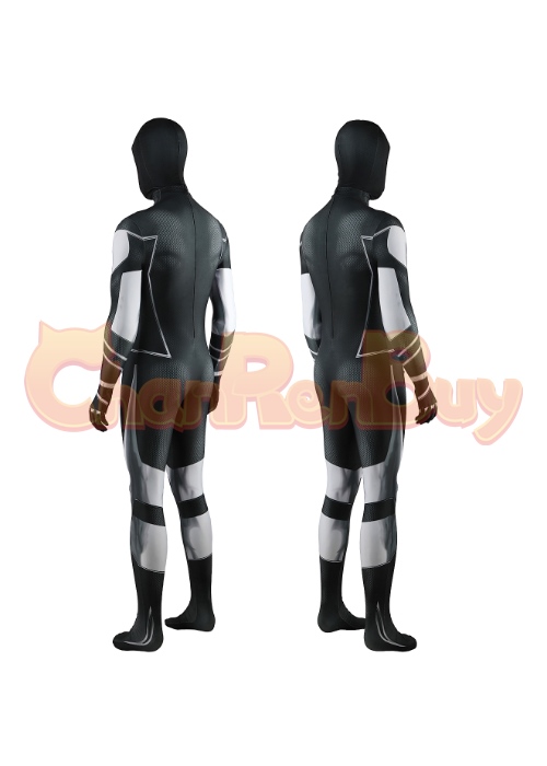 Static Shock Virgil Hawkins Costume Cosplay Bodysuit for Adult Kid