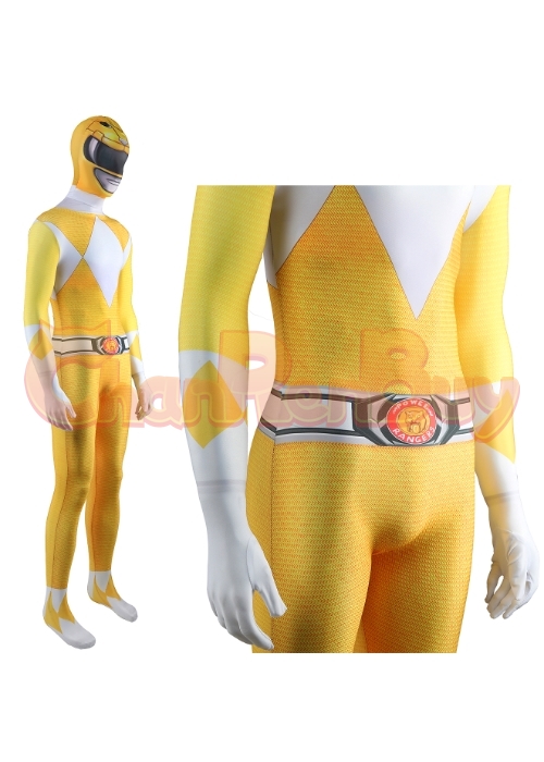Kyoryu Sentai Zyuranger Trini Costume Cosplay Bodysuit for Adult Kid