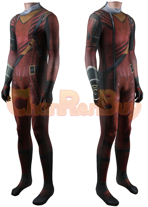Guardians of the Galaxy Vol. 3 Kraglin Costume Cosplay Bodysuit for Adult Kid