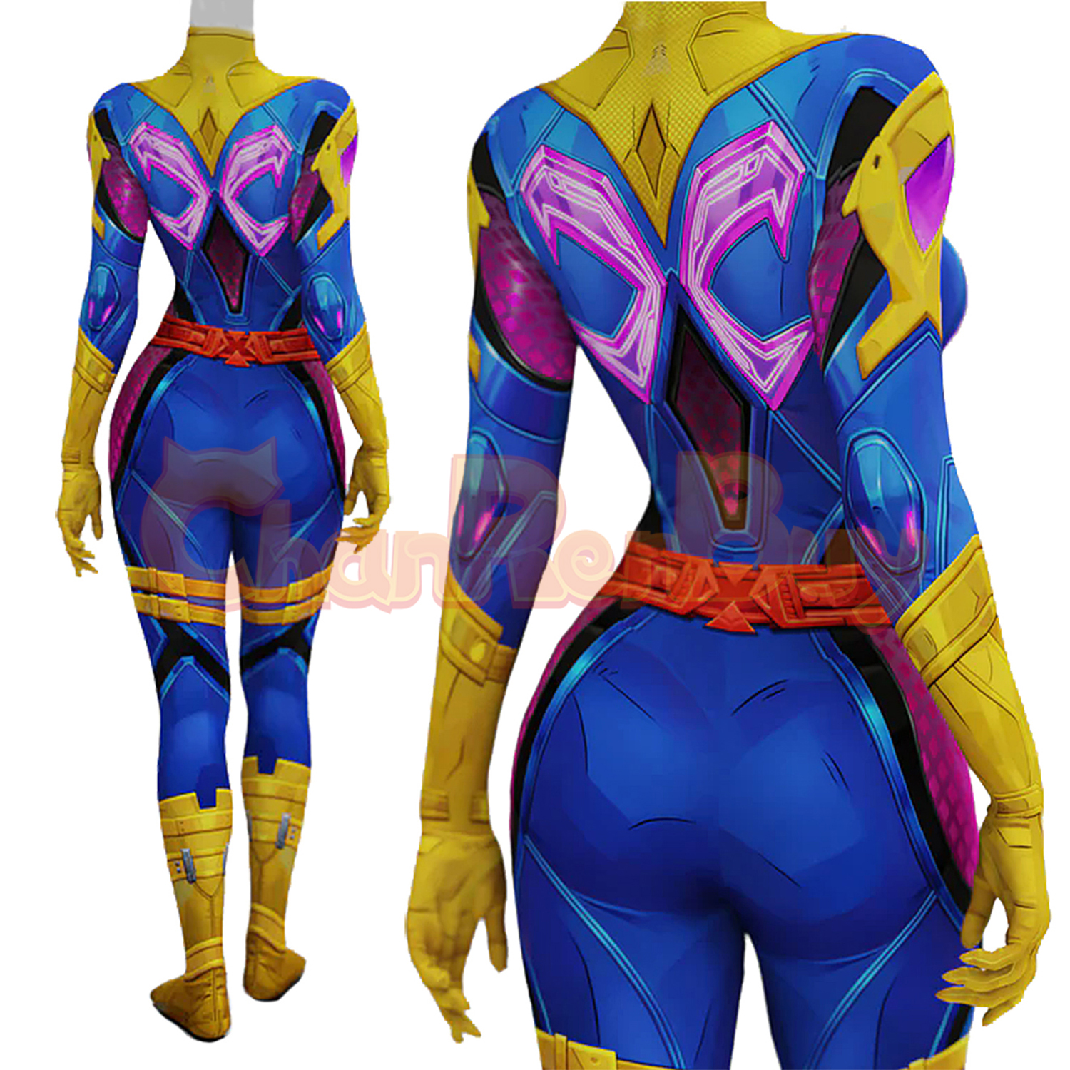 Storming Ignition Storm Costume Marvel Rivals Bodysuit Cosplay for Adult Kids