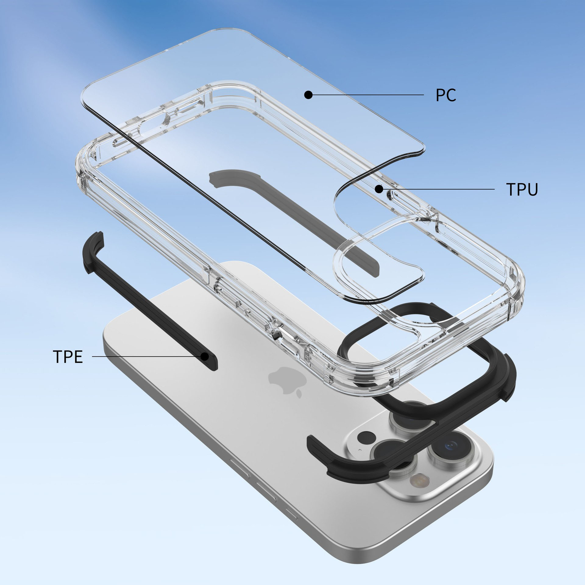 Defender Protecting Case for iPhone15/15 Pro/15 Plus/15 Pro Max