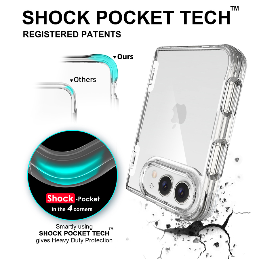 Crystal Protecting Case for iPhone Duo
