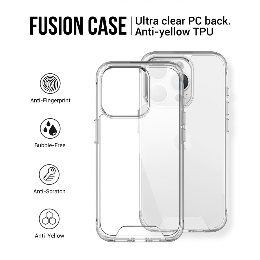 Crystal Protecting Case for iPhone15/15 Pro/15 Plus/15 Pro Max