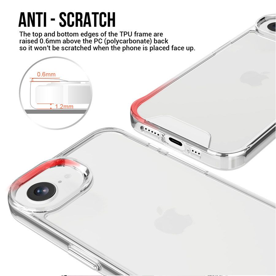 Crystal Protecting Case for iPhone16e