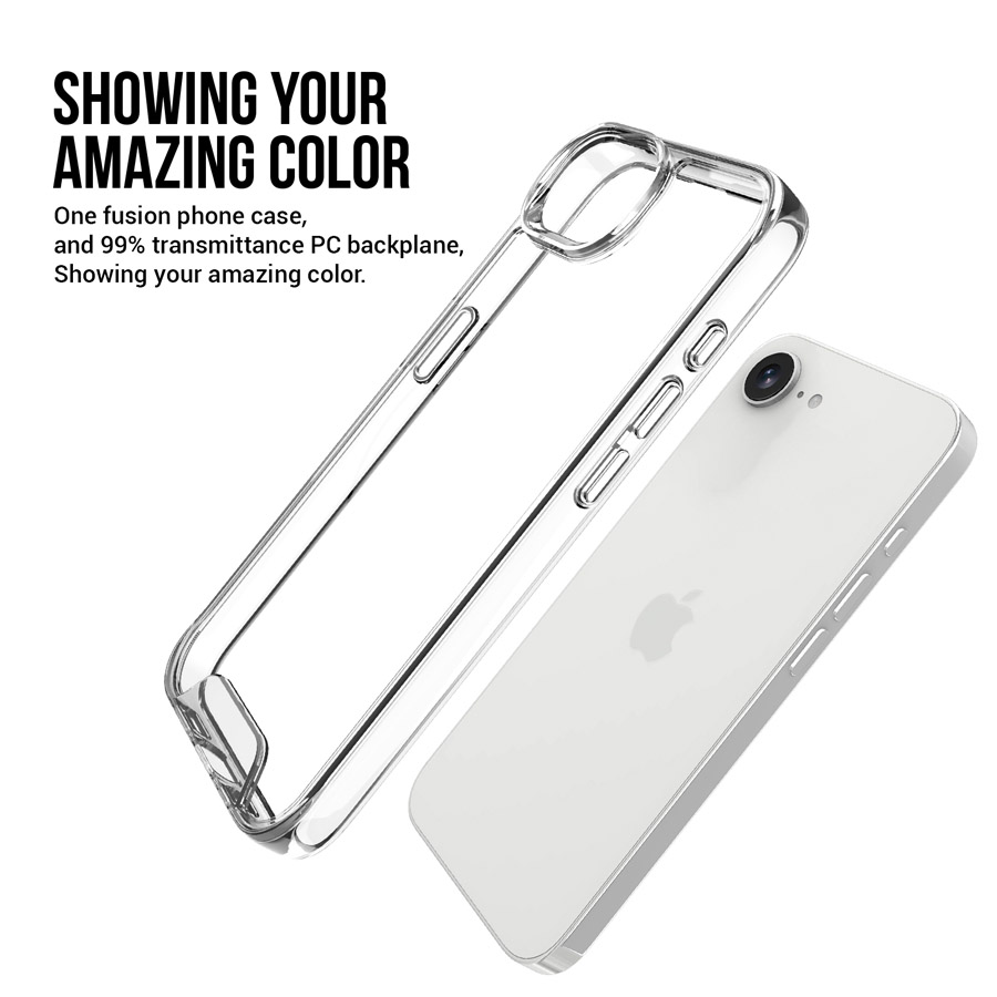 Crystal Protecting Case for iPhone16e