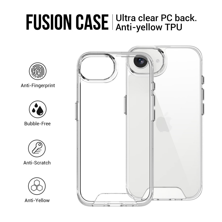 Crystal Protecting Case for iPhone16e