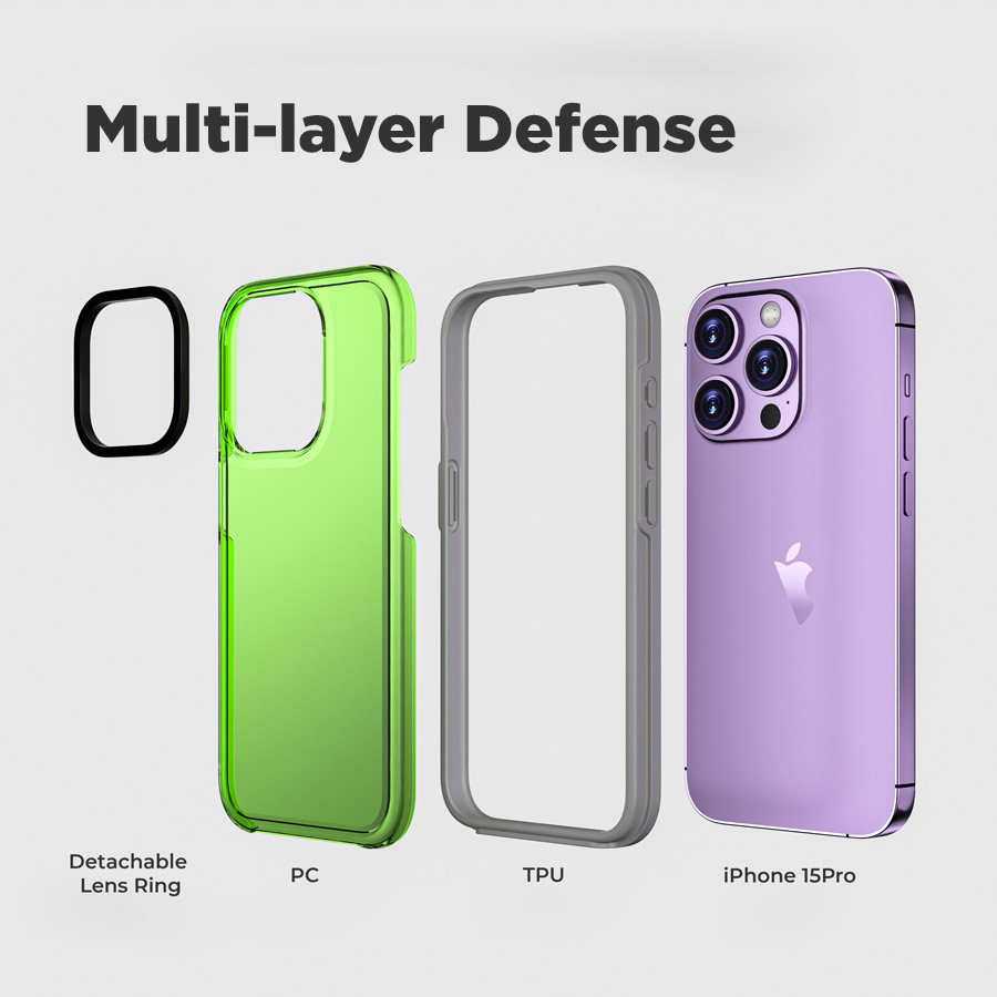 IMPACT Protecting Case for iPhone15/15 Pro/15 Plus/15 Pro Max