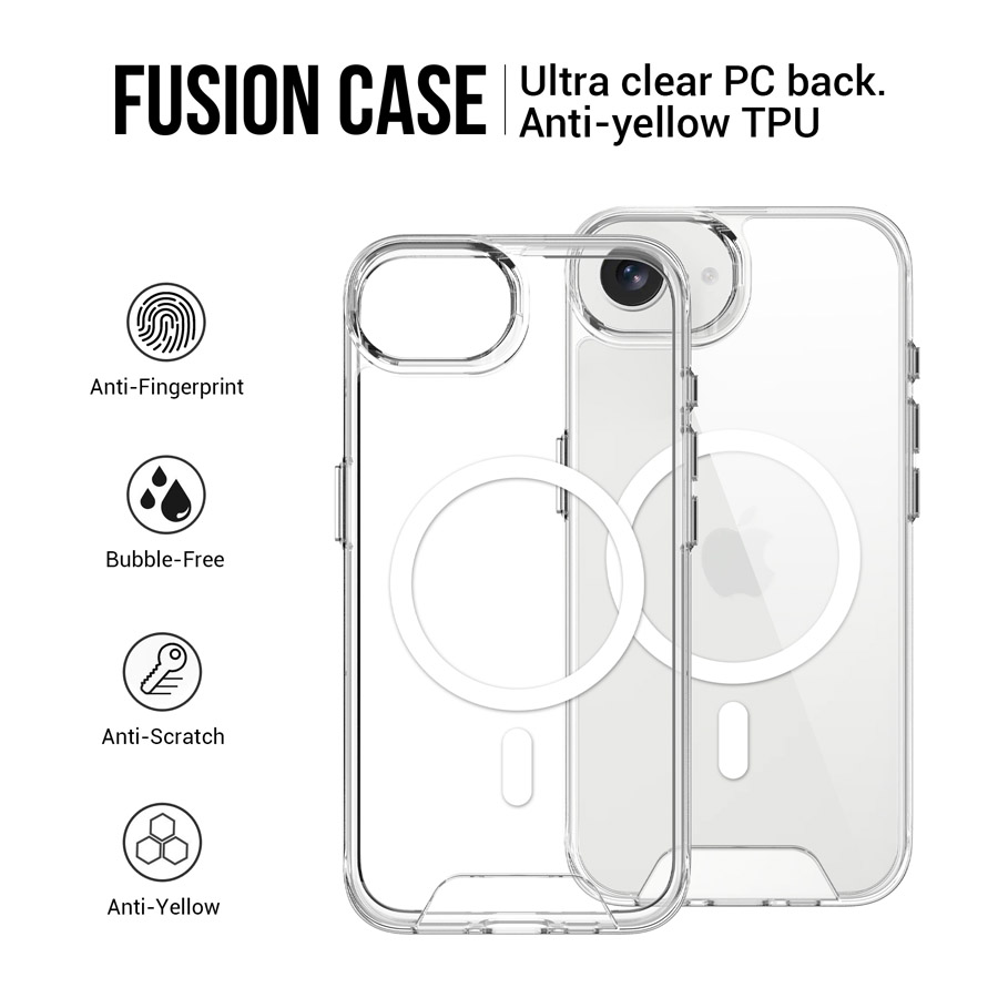 MagSafe Crystal Protecting Case for iPhone16e