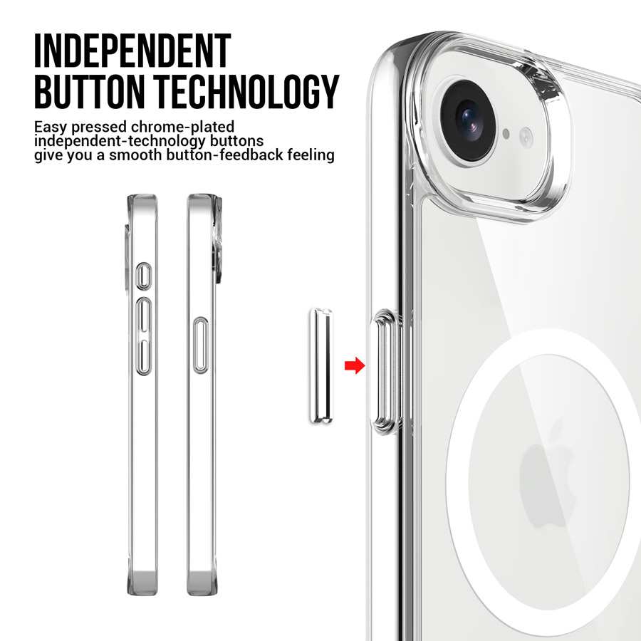 MagSafe Crystal Protecting Case for iPhone16e