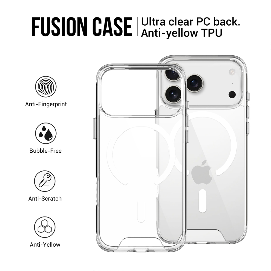 MagSafe Crystal Protecting Case  for iPhone 17/17 Air/17 Pro/17 Pro Max