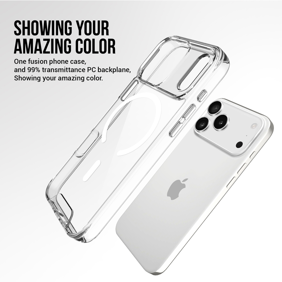 MagSafe Crystal Protecting Case  for iPhone 17/17 Air/17 Pro/17 Pro Max