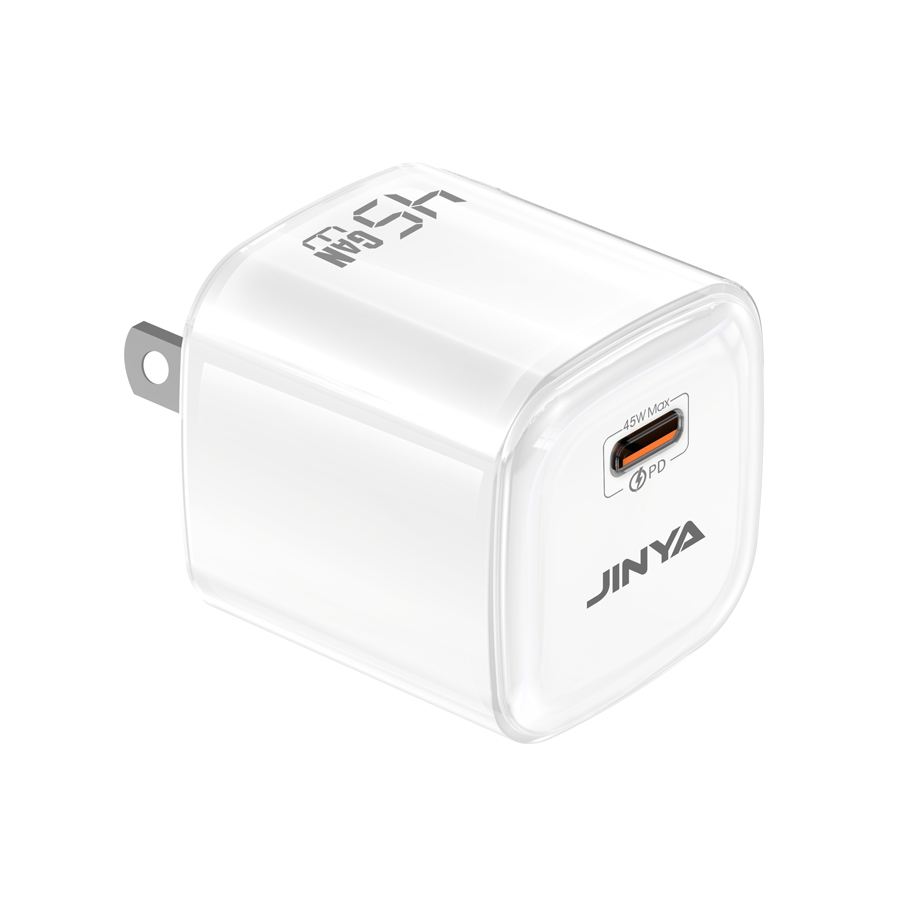 GaN PD 45W 1*USB-C Charger---US Standard