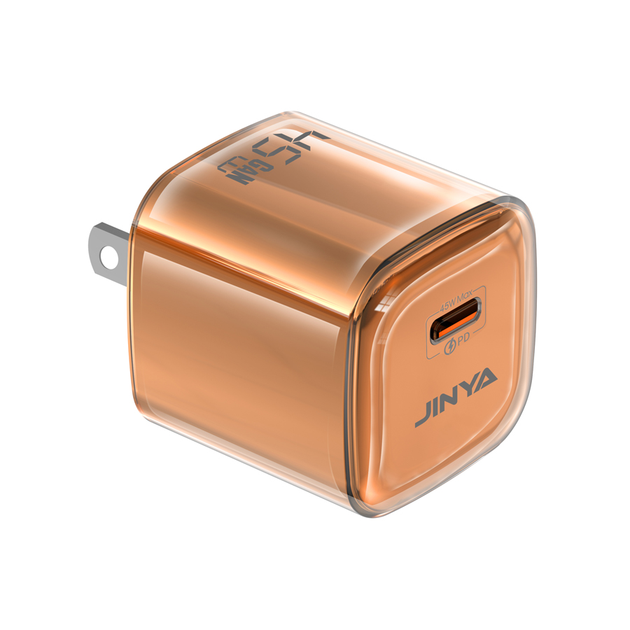 GaN PD 45W 1*USB-C Charger---US Standard